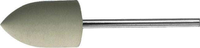 Silicone polisher fine, 12x22 mm