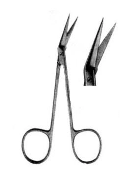Gum scissors angular saw edge 11,5 cm