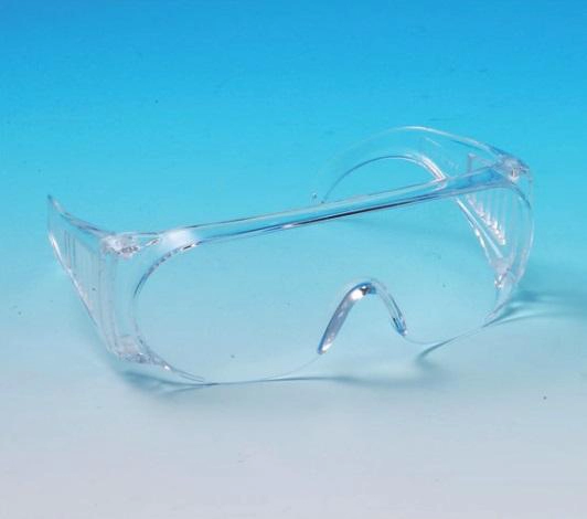 Safety glasses transparent