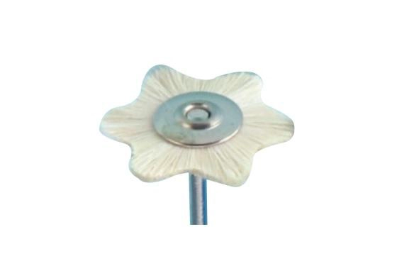 Bristles brush with shank, soft, 22 mm