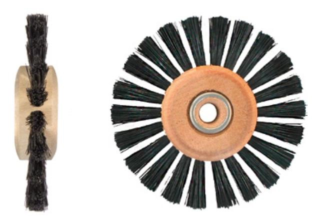Щетка с жесткой щетиной, 1 ряд, прямая, 42 мм