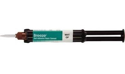 Sveķu cements Breeze™ WHT OP, 4 ml