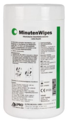 Dispenser for alcohol wet wipes Minuten Wipes