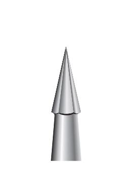 Carbide bur TC850.6 for turbine handpiece, (the price is for 1 piece, in a package of 5 pieces)