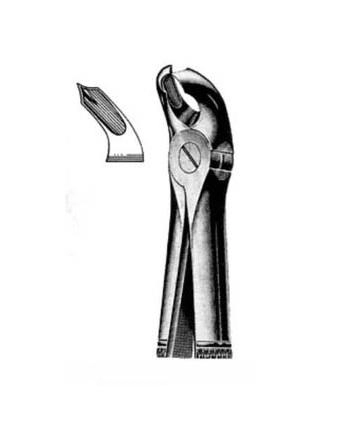 Exctracting forceps for lower molars