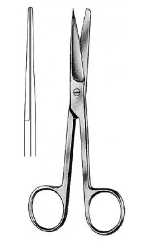 Šķēres taisnas, 13,0 cm